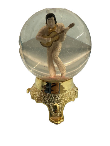 Elvis presley snow globe - snow,