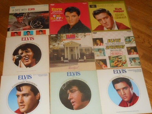 Elvis presley lot girl - elvis, 9x