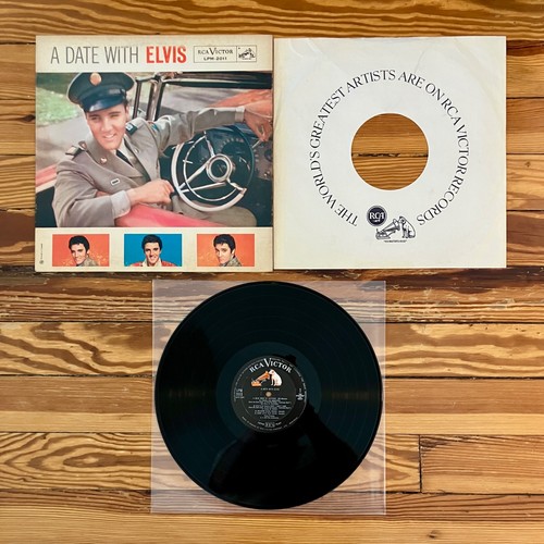 Date with elvis presley lp - a,
