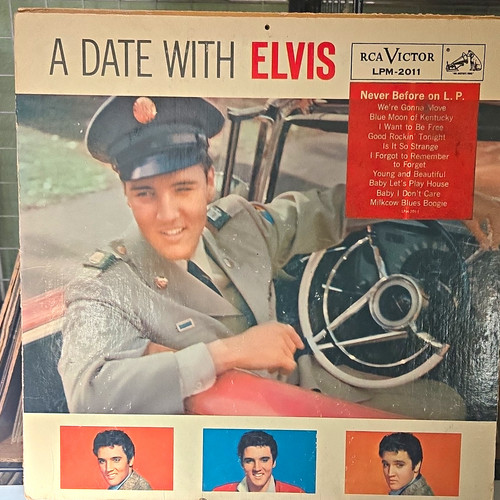 Elvis presley date with - a,