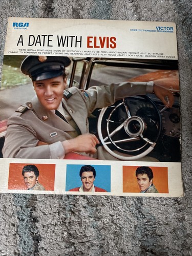 Date with elvis gatefold lpm - a,