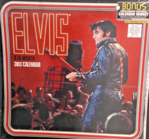 Elvis 2013 month calendar - month,